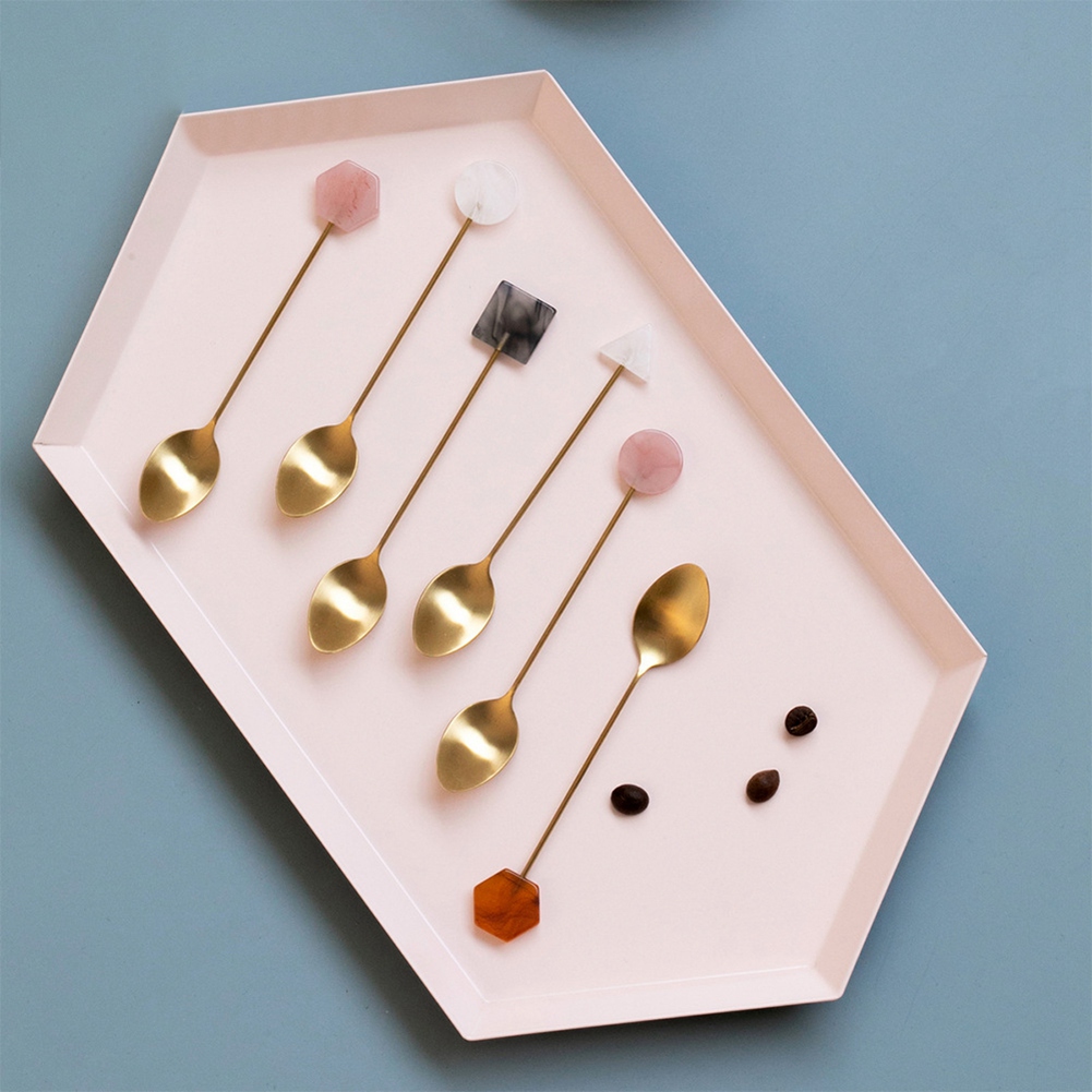 스테인레스 스틸 소형 스푼 포크 세트, 커피 차 교반, - Gold Cutlery Flatware 리뷰 및 가격